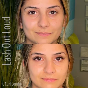Hybrid Eyelash Extensions