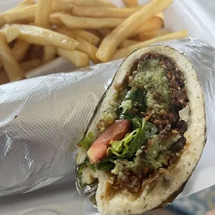 Falafel Wrap Lunch