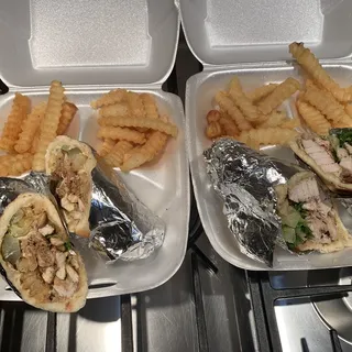 Grilled Chicken Wrap Lunch