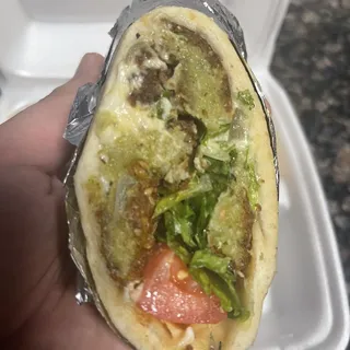 Falafel Wrap Lunch