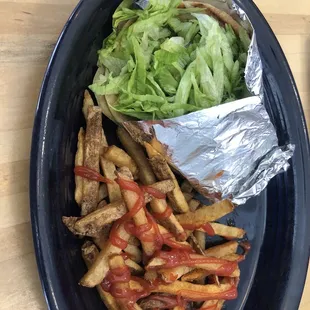 Lashish Gyro Platter Combo Dinner