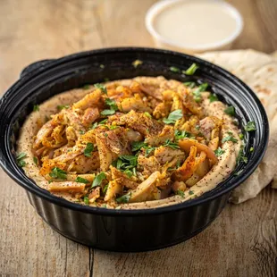 Shawarma Hummus Bowl