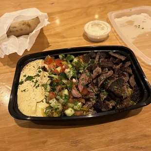 Steak Rice Platter