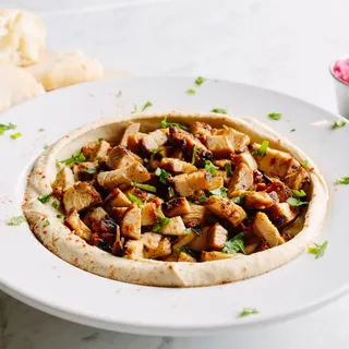 Za'atar Chicken Hummus Bowl