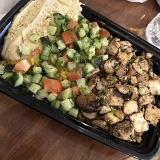 Za'atar Chicken Rice Platter
