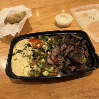 Steak Rice Platter