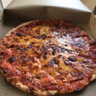 Looks a little burned but tastes good