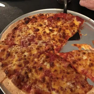 pizza, food