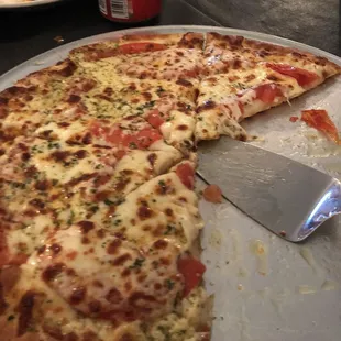 pizza, food