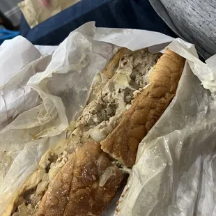 Chicken Cheesesteak Sandwich