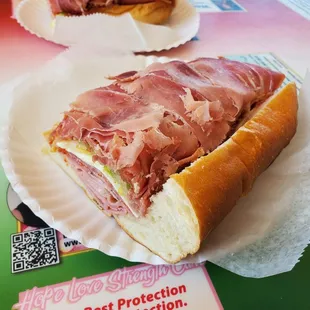 Be patient... and you will be rewarded with delicious sandwiches