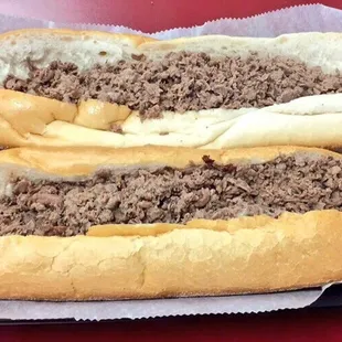 This 22 inch cheesesteak is by far the best I've ever had!