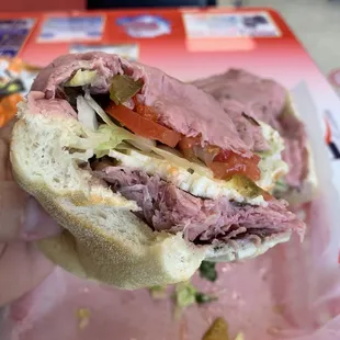 Came in the second day in a row. It&apos;s that good and thick of an Roast Beef and Cheese Hoagie !