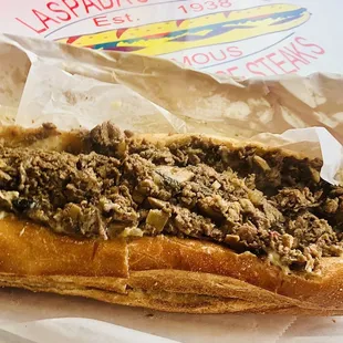 Mushroom Cheesesteak