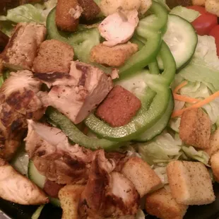 Grilled chicken salad