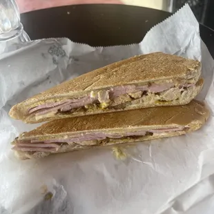 PRESSED CUBAN SANDWICH was tasty