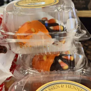 Halloween Black and White Cookie