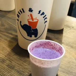 Blueberry Cardamom Lassi