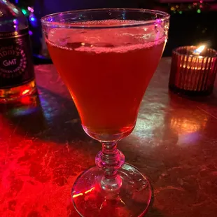 Specially made cocktail