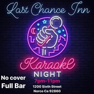 Karaoke Thursdays!