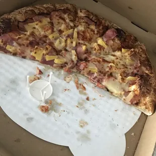 Never in my life had I let a pizza go to waste