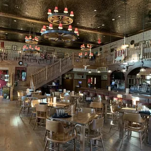 Main floor before it opened