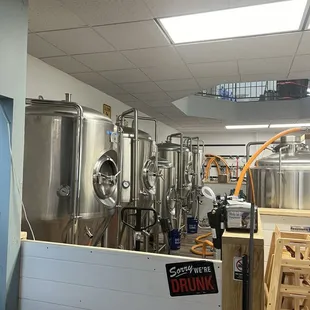Brewing area