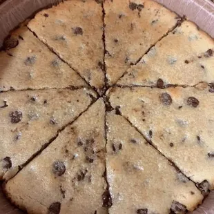Baked Chocolate Chip Cookie