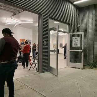 Art loft space showing