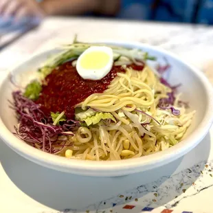 Spicy wheat noodles