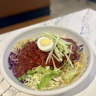 Spicy Cold Wheat Noodles