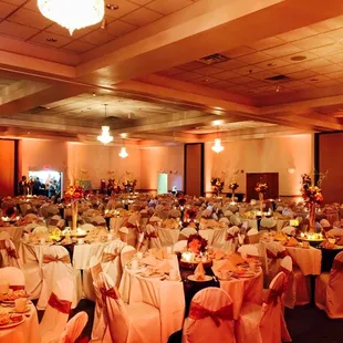 a banquet room