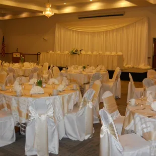 a banquet room