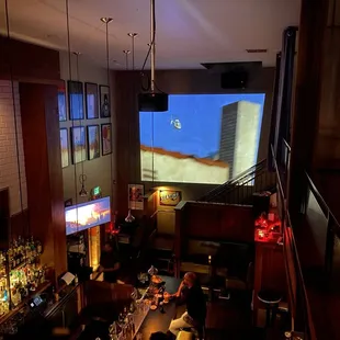 inside movie screening