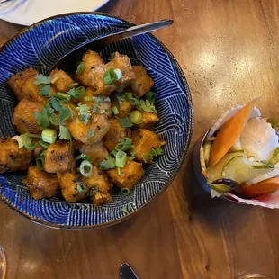 Spicy Fried Tofu
