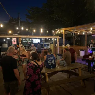 Outside patio