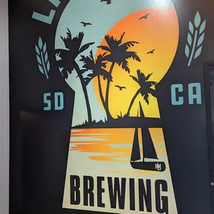 Latchkey logo wall