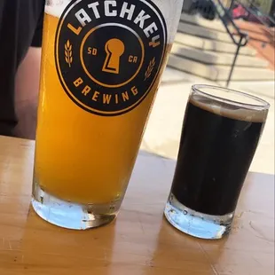 The Dreamer IPA and The Stranger Imperial Stout