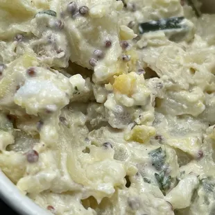 A whole lot going on in this potato salad