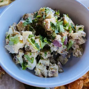 Potato Salad - Fresh Herbs, Grainy Mustard, Chopped Egg, and House Pickles