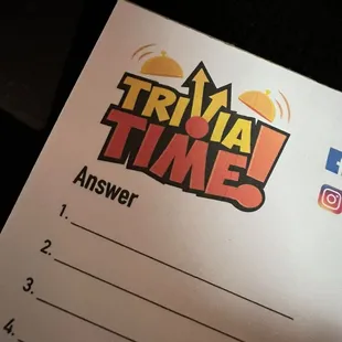 Tuesday Trivia