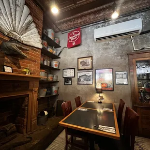 the interior of a restaurant