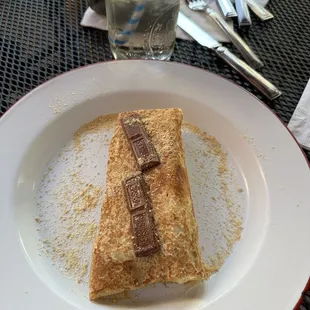 The Graham cracker was fresh, marshmallows toasted, and Hershey chocolate melted.