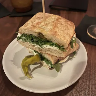 Goat cheese bocadillo