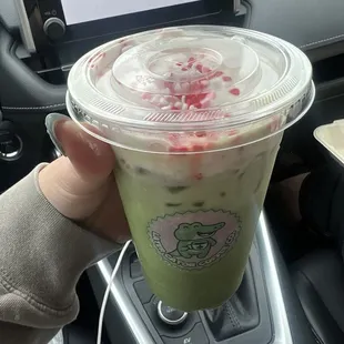 valentine&apos;s day matcha