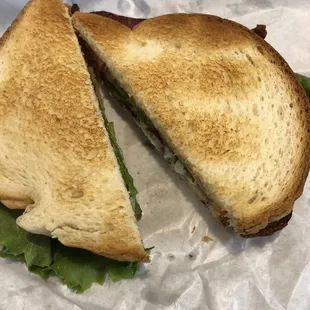 BLT. Big crispy bacon. It was good.