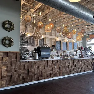 Order counter and pastry display