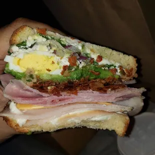 It does look amazing. COBB SANDWICH