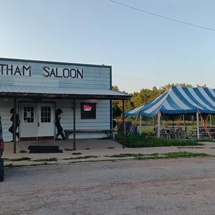 Dine inside or al fresco.