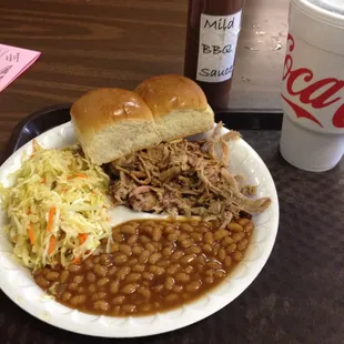 Whole Hog Barbeque Plate